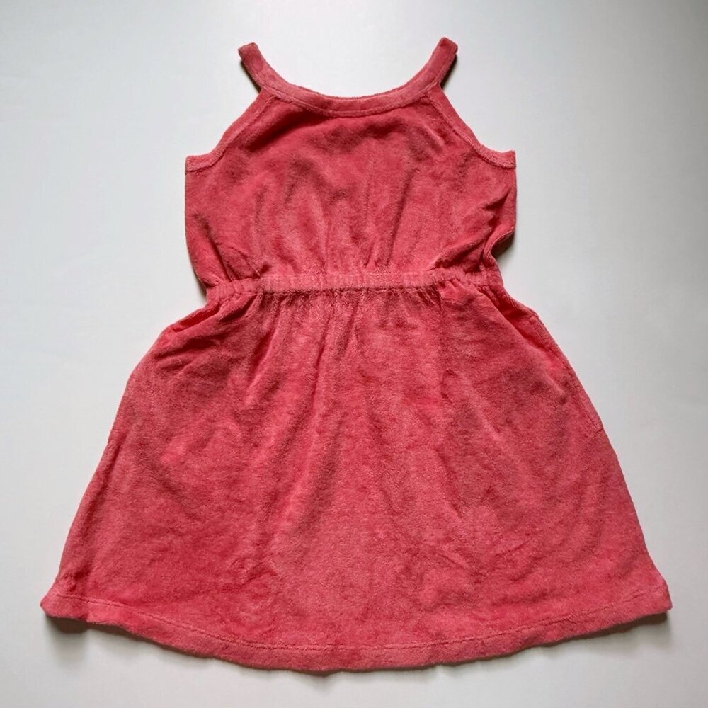 NEW Hanna Andersson Girl Loop Terry Beach Dress 6-7 years